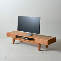 楽天市場】無垢材 チェリー テレビボードの通販