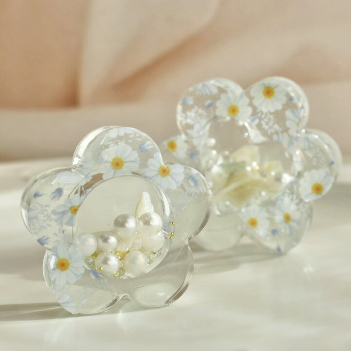 楽天市場】【お花 モールド】花 花びら ハート シリコンモールド 