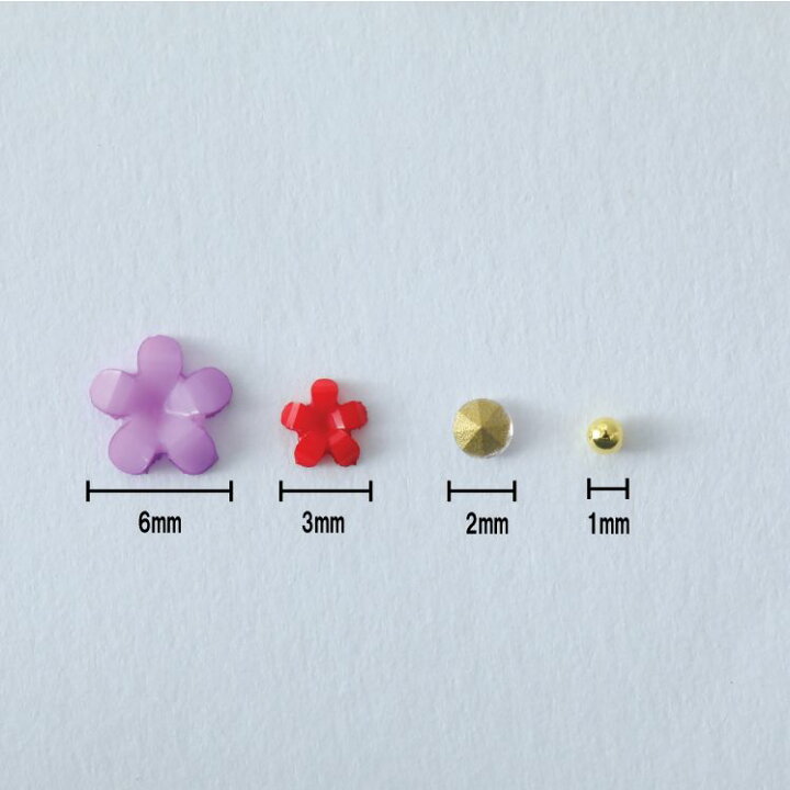 楽天市場】【レジン 封入素材】ラインストーン セット 花 ブリオン 
