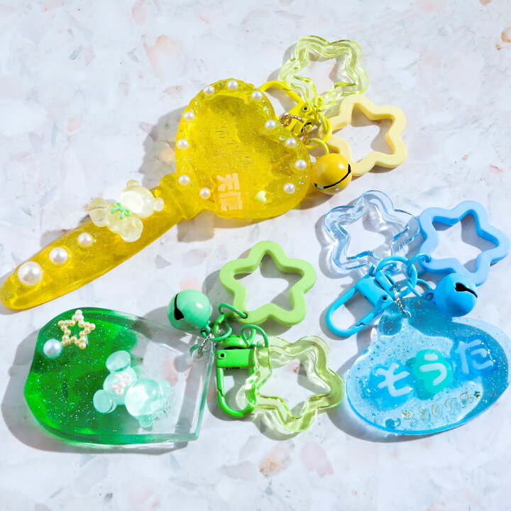 楽天市場】【キーホルダー金具】推し活 キーホルダー 回転カン付き 鈴 