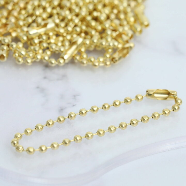 楽天市場】【20個】ボールチェーン ハンドメイド 金具 キーリング 