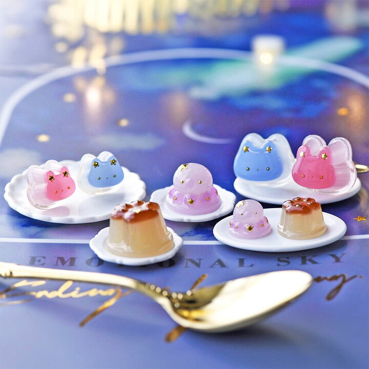 楽天市場】【レジン型・モールド】プリン 肉球 うさぎ ねこ 大小2個 