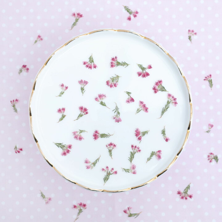 楽天市場】【数量限定」 国産 押し花 エリカ 小花 20本 アクセサリー 