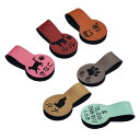 迷子札 猫 ネコ首輪用 重さ0.8g 超軽量 レザー 6色から選べる ネームプレート 名入れ 刻印 オーダーメイド