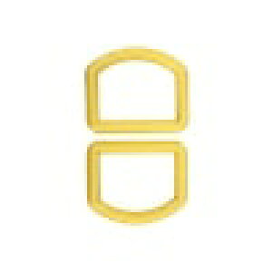 【マラソンP5倍★5%OFFクーポン】カラーDカン 25mm幅用 2個入 プラDカン Dカン 手芸パーツ 手芸材料 バッグ エプロン 上履き入れ 入園入学準備 手作り ソーインググッズ サンコッコー 清原 日