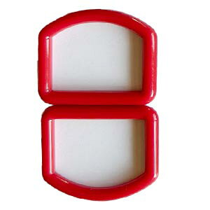 【マラソンP5倍★5%OFFクーポン】カラーDカン 25mm幅用 2個入 プラDカン Dカン 手芸パーツ 手芸材料 バッグ エプロン 上履き入れ 入園入学準備 手作り ソーインググッズ ナチュラルカラー くす