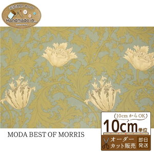 MODA BEST OF MORRIS ANEMONE ȃ[y10cmz y EBAX All moda fabric n z [n z