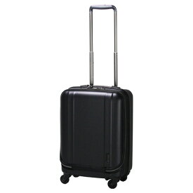 ZERO　GRA　フロントオープン式ジッパースーツケース　ZER2094-46　35L　マットブラック│スーツケース・旅行かばん　スーツケース