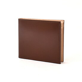 アルプスコードバン×ハンズ　日本製　二つ折り札入れ　75706　チョコ│財布・名刺入れ　二つ折り財布