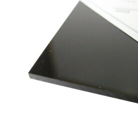 カナセ　アクリル板　550×650×2mm　黒│樹脂・プラスチック　アクリル板