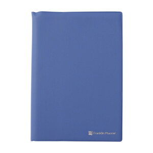 【2026年1月始まり】 フランクリン・プランナー オーガナイザー アースカラー B6 デイリー1日1ページ 86550 インディゴブルー 月曜始まり