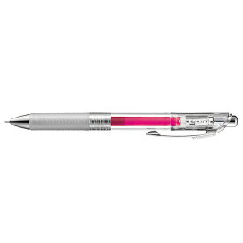 ぺんてる　エナージェル　インフリー　0.4mm　極細　BLN74TL−P　ピンク│ボールペン　ゲルインクボールペン