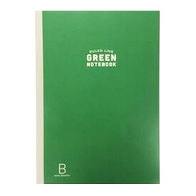 アックスコーポレーション　グリーンノート　B5　B罫　IA-N-30　グリーン│ノート・メモ　大学ノート・綴じノート
