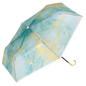 ダブリュピーシー（Wpc.）　インクアートアンブレラミニ　折りたたみ傘　PT－0062－002　ブルー│傘・レインウェア・雨具　折りたたみ傘