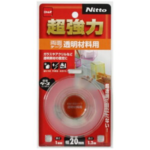 Nitto 超強力透明材料用 20mm×1.2m T4611