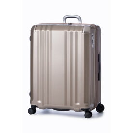 アジア・ラゲージ（ASIA　LUGGAGE）　デカかるEdge　102L＋18L　ALI－088－102　シャンパンゴールド│スーツケース・旅行かばん　スーツケース