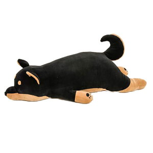 りぶはあと プレミアムねむねむ 抱きまくら L コテツ(黒柴)
