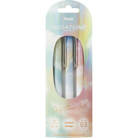 ぺんてる（Pentel）　フローチューン（FLOATUNE）　スカイリーデザイン　0.5mm　デイタイムセット　【数量限定】