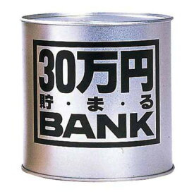 トイボックス　30万円貯まるバンク　シルバー│キャラクターグッズ・地球儀・雑貨　貯金箱