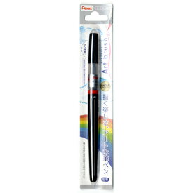 ぺんてる　アートブラッシュ　ブラック　XGFL−101│マーカー・サインペン・蛍光ペン　サインペン・水性マーカー