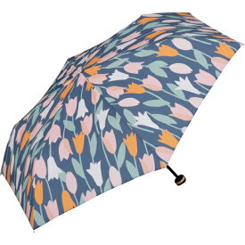 ダブリュピーシー（Wpc.）　ブルーミングチューリップ　ミニ　3590−113−002　グレー│傘・レインウェア・雨具　折りたたみ傘