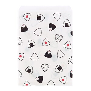 インディゴ PP592 平袋 M おむすび 白/黒 10枚入