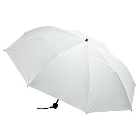 hands＋　たたまずに持ち運べる傘　60cm　ホワイト