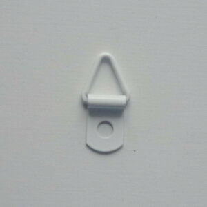 コニビオラ 三角吊金具 白 9mm A−144 5ケ入