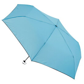 hands＋　超軽量簡単開閉折りたたみ傘　54cm　ブルー│hands+ウェザー　hands+　折りたたみ傘