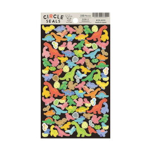 リュリュ サークルシール・ベーシック RCSB−12 恐竜