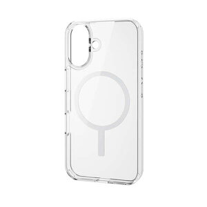 �yiPhone16�z�@�G���R���iELECOM�j�@�n�C�u���b�h�P�[�X�@MAGKEEP�@PM-A24AMAG02WH�@�z���C�g