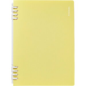 キングジム(KING JIM) リングノート テフレーヌ A5タテ型 CN9854TE 黄色