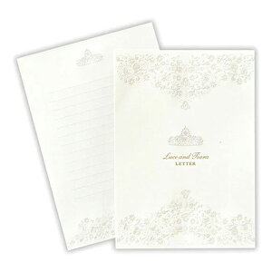ホールマーク(Hallmark) レターパッド プレミアムレター 818944 レース&ティアラ2