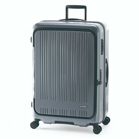 アジア・ラゲージ（ASIA　LUGGAGE）　MAXBOX　100L＋10L　MX-8011-28W　マットアッシュグレー│スーツケース・旅行かばん　スーツケース
