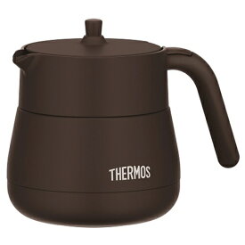 サーモス（THERMOS）　真空断熱ティーポット　450mL　TTE-450　ブラウン│コーヒー用品・茶器　ティーポット