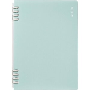 キングジム(KING JIM) リングノート テフレーヌ A5タテ型 CN9854TE 水色