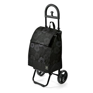 シャルミス(CHARMISS) 花柄ショッピングカート 15−5039 ブラック