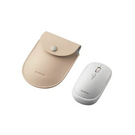 エレコム（ELECOM）　Bluetooth4.2マウス　スリント（Slint）　M-TM10BBWH　ホワイト│オフィス用品　マウス・マウスパッド