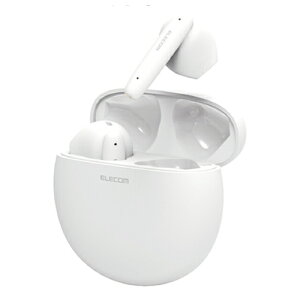 �G���R���iELECOM�j�@Bluetooth�@���S���C�����X�w�b�h�z���@LBT-TWS17WH�@�z���C�g