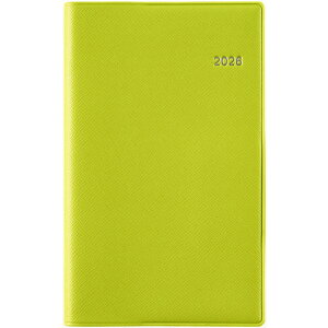 【2026年1月始まり】 高橋書店 T'mini7 手帳判 ウィークリーホリゾンタル 156 グリーン 日曜始まり