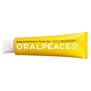 オーラルピース 赤ちゃん子供歯みがきジェル 80g