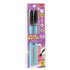 クツワ　ミラガク　タッチキャップ　鉛筆付き　2B　MT002PK　ピンク│スマホアクセサリー・携帯アクセサリー　タッチペン・キーボード