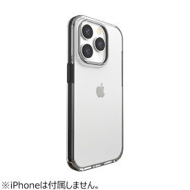 【iPhone14Pro】　motomo　INO　ACHROME　SHIELD　STRAP　CASE　INO14PACHROMESTBK　マットブラック│スマホケース・携帯カバー　iPhoneケース