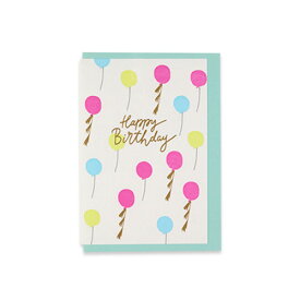 グリーティングライフ　シックバースデーカード　MM−225　バルーン│カード・メッセージカード　バースデー・誕生日カード