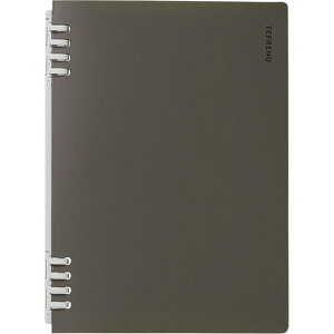 キングジム(KING JIM) リングノート テフレーヌ A5タテ型 CN9854TE 黒