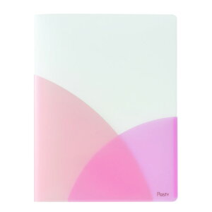 プラス(PLUS) Pasty(パスティ)スリムホルダー A4 98−860 ピーチピンク