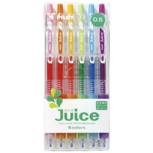 �p�C���b�g�iPILOT�j�@Juice�@�Q���C���L�{�[���y���@�ɍ�0.5mm�@6colors