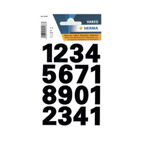 ヘルマ（HERMA）　ヘルマラベル　数字　黒　25mm　4168│シール　シール・ステッカー