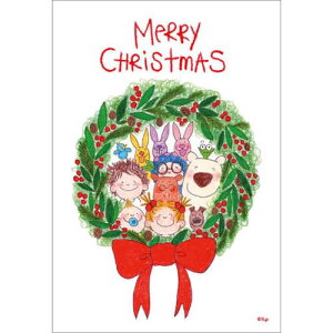 【クリスマス】 グリーティングライフ クリスマスココミニカード RY−894 リース