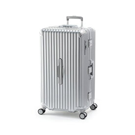 アジア・ラゲージ（ASIA　LUGGAGE）　グランマックス（GRANMAX）　98L　GM－055－28　クロームシルバー│スーツケース・旅行かばん　スーツケース